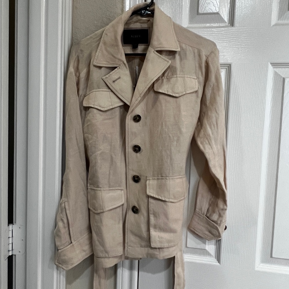 NWT Linen Cupro Jacket - Picture 8 of 12